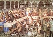 GIUSTO de  Menabuoi Marriage at Cana oil painting on canvas